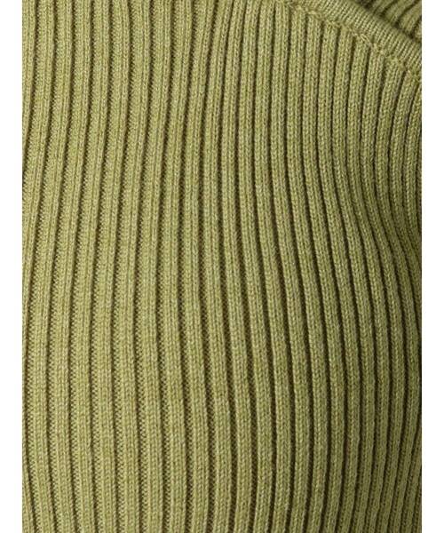 EVRIS（エヴリス）の「ショルダーデザインハーフスリーブニットトップス（ニット/セーター・レディース・ブラック/ホワイト/カーキ・FREE）」の17枚目の写真