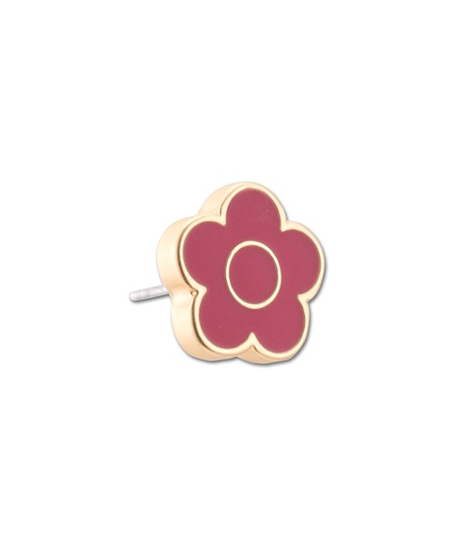 MARY QUANT（マリークワント）の「マットエポデイジー ピアス（ピアス（両耳用）・レディース・ホワイト/ブラック/ボルドー/ライトピンク/フューシャピンク/グリーン/ブルー・FREE）」の8枚目の写真