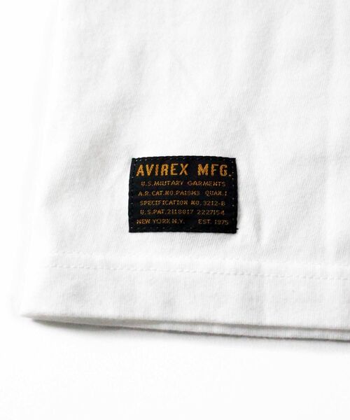 AVIREX（アヴィレックス）の「【WEB限定】ハッピー アーミー Tシャツ / HAPPY ARMY T-SHIRT / アヴィレックス / AVIREX（Tシャツ/カットソー・メンズ・ホワイト・MEDIUM/LARGE/X-LARGE）」の17枚目の写真