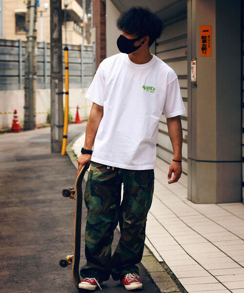 AVIREX（アヴィレックス）の「【WEB限定】ハッピー アーミー Tシャツ / HAPPY ARMY T-SHIRT / アヴィレックス / AVIREX（Tシャツ/カットソー・メンズ・ホワイト・MEDIUM/LARGE/X-LARGE）」の19枚目の写真