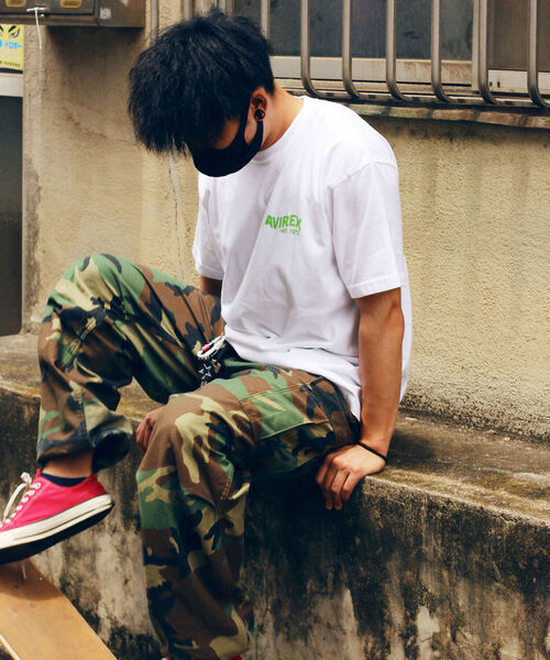 AVIREX（アヴィレックス）の「【WEB限定】ハッピー アーミー Tシャツ / HAPPY ARMY T-SHIRT / アヴィレックス / AVIREX（Tシャツ/カットソー・メンズ・ホワイト・MEDIUM/LARGE/X-LARGE）」の21枚目の写真