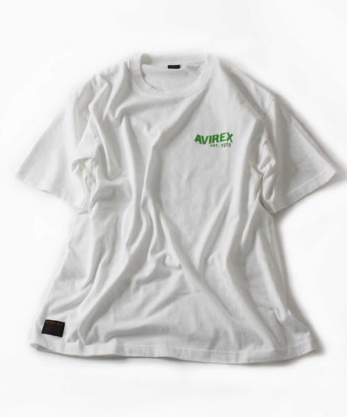 AVIREX（アヴィレックス）の「【WEB限定】ハッピー アーミー Tシャツ / HAPPY ARMY T-SHIRT / アヴィレックス / AVIREX（Tシャツ/カットソー・メンズ・ホワイト・MEDIUM/LARGE/X-LARGE）」の2枚目の写真