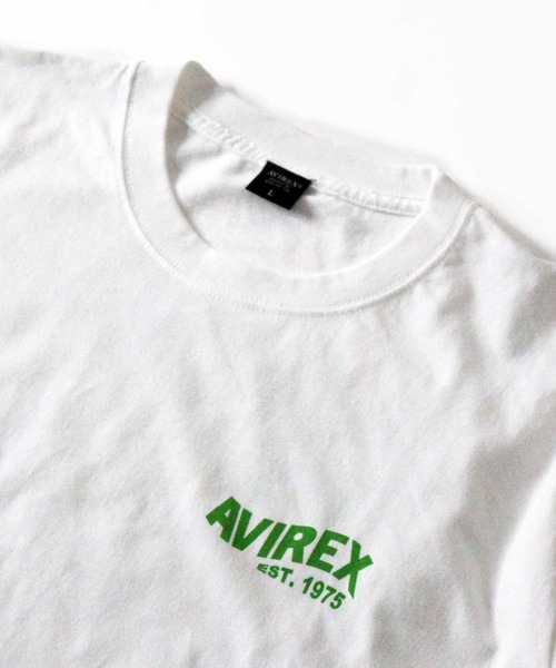 AVIREX（アヴィレックス）の「【WEB限定】ハッピー アーミー Tシャツ / HAPPY ARMY T-SHIRT / アヴィレックス / AVIREX（Tシャツ/カットソー・メンズ・ホワイト・MEDIUM/LARGE/X-LARGE）」の4枚目の写真