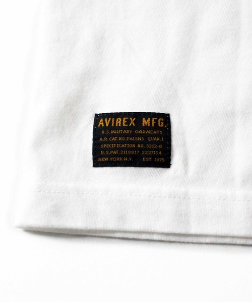 AVIREX（アヴィレックス）の「【WEB限定】ハッピー アーミー Tシャツ / HAPPY ARMY T-SHIRT / アヴィレックス / AVIREX（Tシャツ/カットソー・メンズ・ホワイト・MEDIUM/LARGE/X-LARGE）」の8枚目の写真