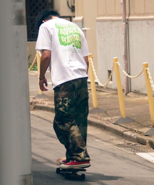 AVIREX（アヴィレックス）の「【WEB限定】ハッピー アーミー Tシャツ / HAPPY ARMY T-SHIRT / アヴィレックス / AVIREX（Tシャツ/カットソー・メンズ・ホワイト・MEDIUM/LARGE/X-LARGE）」の12枚目の写真