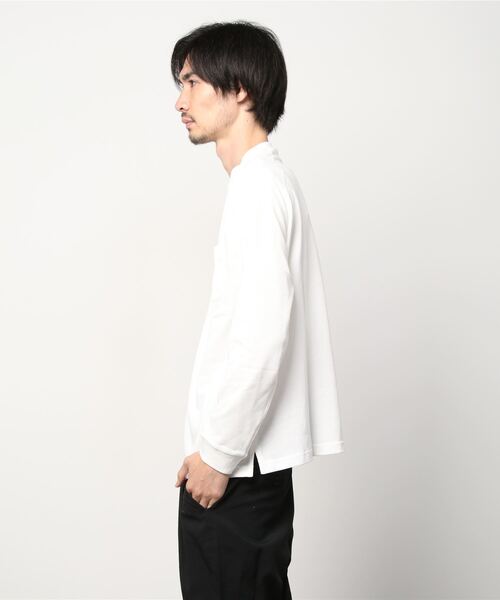 Munsingwear Grand-Slam(マンシングウェア グランドスラム)の「【Grand-Slam】アメリカ製 ラグランスリーブモックシャツ メンズ レディース ユニセックス ウェア 父の日 シャツ ポロシャツ スポーツウェア(Tシャツ/カットソー・メンズ・ホワイト/ネイビー/カーキ/ブラック/グレー・S/M/L/XL)」の12枚目の写真