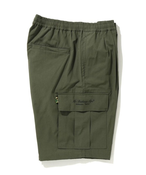 Mr. BATHING APE（ミスターベイシングエイプ）の「EASY MILITARY SHORTS M（その他パンツ・メンズ・ベージュ/オリーブ・MEDIUM/LARGE/SMALL/X-LARGE）」の11枚目の写真
