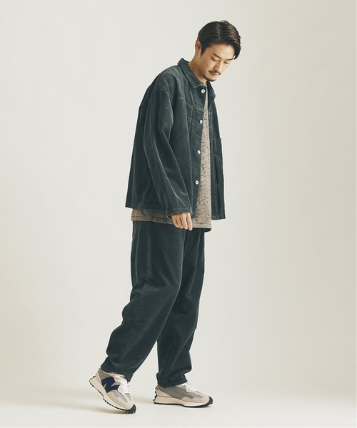 JOURNAL STANDARD（ジャーナルスタンダード）の「コーデュロイ トラッカージャケット（ブルゾン・メンズ・グリーン/ブラック系その他/ネイビー/ベージュ・MEDIUM/LARGE/SMALL）」の21枚目の写真