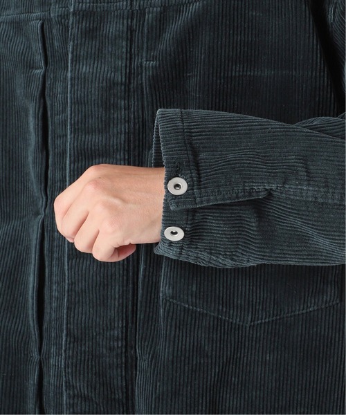 JOURNAL STANDARD（ジャーナルスタンダード）の「コーデュロイ トラッカージャケット（ブルゾン・メンズ・グリーン/ブラック系その他/ネイビー/ベージュ・MEDIUM/LARGE/SMALL）」の13枚目の写真