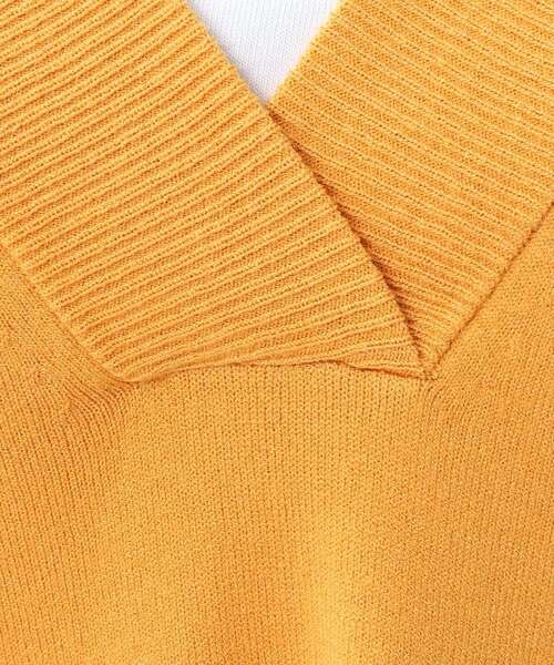 UNTITLED（アンタイトル）の「◆Vネックニットプルオーバー+フレンチカットソーセット【洗える】（その他トップス・レディース・ライトグレー/ブラック/ライトベージュ/ライトオレンジ系・00/02）」の13枚目の写真