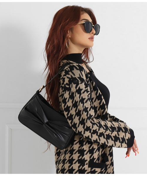 LATINA（ラティーナ）の「2WAYリボンディティールバッグ（ハンドバッグ・レディース・ブラック・FREE）」の5枚目の写真