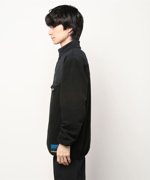 WHIZLIMITED（ウィズリミテッド）の「FLEECE SHIRT（その他トップス・メンズ・ブラック/ブルー・LARGE/MEDIUM）」の5枚目の写真