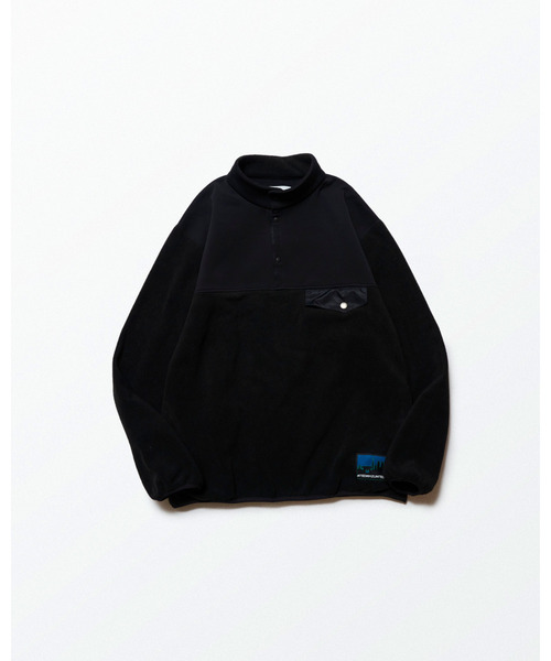 WHIZLIMITED（ウィズリミテッド）の「FLEECE SHIRT（その他トップス・メンズ・ブラック/ブルー・LARGE/MEDIUM）」の2枚目の写真