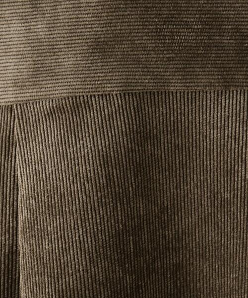 DRESKIP(ドレスキップ)の「◆Vネックコ-ディロイジャンスカ(スカート・レディース・ダークブラウン/グレー系その他/ブラウン系その他2・02/03)」の6枚目の写真