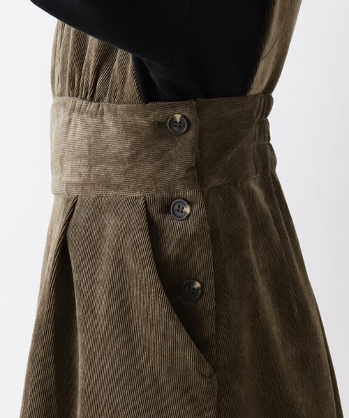 DRESKIP(ドレスキップ)の「◆Vネックコ-ディロイジャンスカ(スカート・レディース・ダークブラウン/グレー系その他/ブラウン系その他2・02/03)」の19枚目の写真