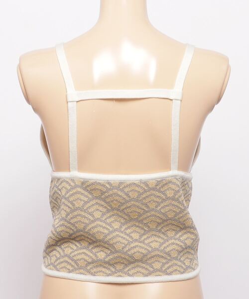 TAN（タン）の「TAN WAVE PATTERN CAMISOLE（キャミソール・レディース・イエロー・FREE）」の2枚目の写真
