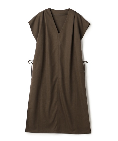 ReNorm（リノーム）の「カフタンジレスリットワンピース（ワンピース・レディース・ベージュ/ブラウン・フリー）」の5枚目の写真