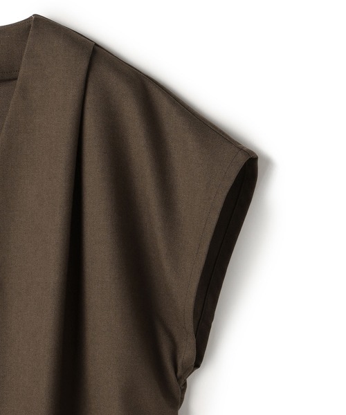 ReNorm（リノーム）の「カフタンジレスリットワンピース（ワンピース・レディース・ベージュ/ブラウン・フリー）」の16枚目の写真