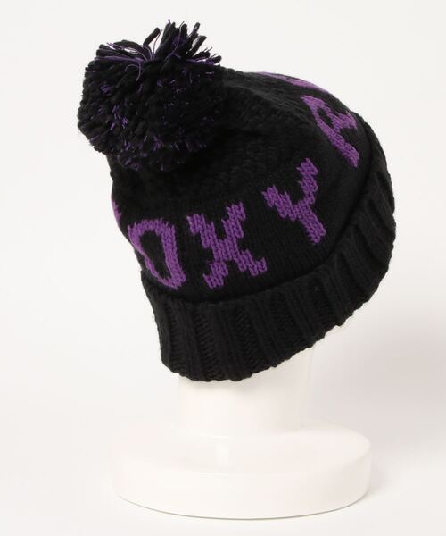 ROXY(ロキシー)の「TONIC BEANIE/ロキシーニットキャップ・ビーニー(ニットキャップ/ビーニー・レディース・ホワイト/ブラック/ブルー・FREE)」の4枚目の写真