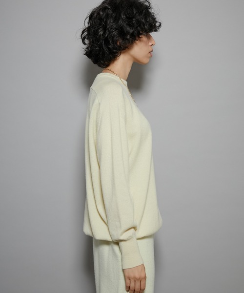 Whim Gazette（ウィムガゼット）の「【GEMINI】カシミヤクルーネック