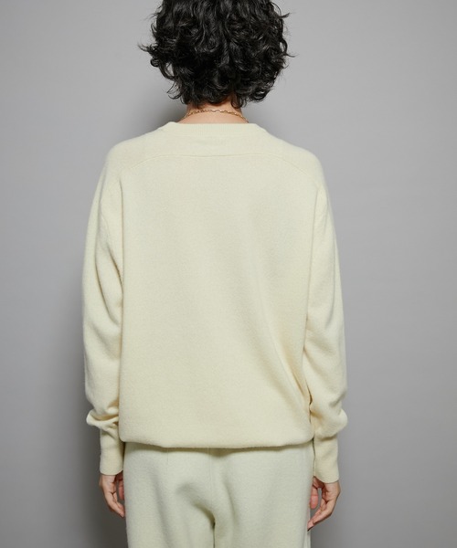 Whim Gazette（ウィムガゼット）の「【GEMINI】カシミヤクルーネック