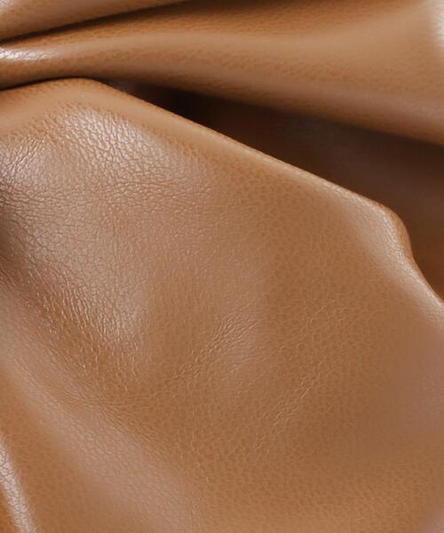 INGNI（イング）の「合皮シュシュ（シュシュ・レディース・ブラウン/モカ/ブラック系その他/ブラック・ONE SIZE）」の6枚目の写真