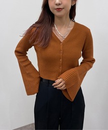 apres jour mignon | フレア袖カーディガン【ZOZOTOWN限定アイテム】(カーディガン/ボレロ)