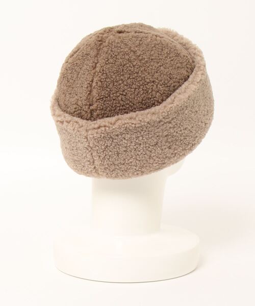 チャイハネ（チャイハネ）の「【チャイハネ】バイカラーボアキャップ（キャップ・レディース・ベージュ/グリーン/ネイビー・FREE）」の10枚目の写真