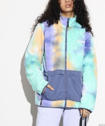 RIPNDIP | RIPNDIP/リップンディップ Castanza Reversible Brushed Fleece & Quilted Jacket フリースジャケット タイダイ リバーシブル(ブルゾン)