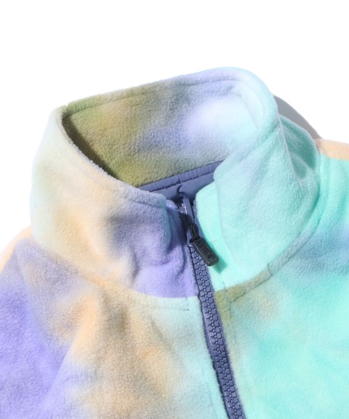 RIPNDIP(リップンディップ)の「RIPNDIP/リップンディップ Castanza Reversible Brushed Fleece & Quilted Jacket フリースジャケット タイダイ リバーシブル(ブルゾン・メンズ・パープル・L/XL/M)」の22枚目の写真