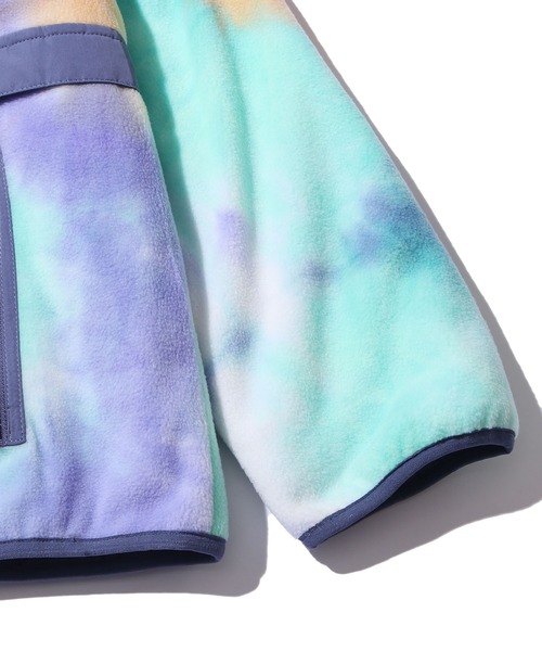 RIPNDIP(リップンディップ)の「RIPNDIP/リップンディップ Castanza Reversible Brushed Fleece & Quilted Jacket フリースジャケット タイダイ リバーシブル(ブルゾン・メンズ・パープル・L/XL/M)」の2枚目の写真