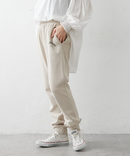 PUAL CE CIN(ピュアルセシン)の「ピグメント裏毛パンツ(その他パンツ・レディース・グレー/チャコールグレー/ベージュ/グリーン・FREE)」の22枚目の写真