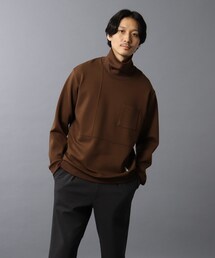TAKEO KIKUCHI | 【Sサイズ～】切り替え オフ タートル カットソー(Tシャツ/カットソー)