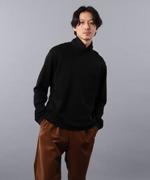 TAKEO KIKUCHI | 【Sサイズ～】切り替え オフ タートル カットソー(Tシャツ/カットソー)