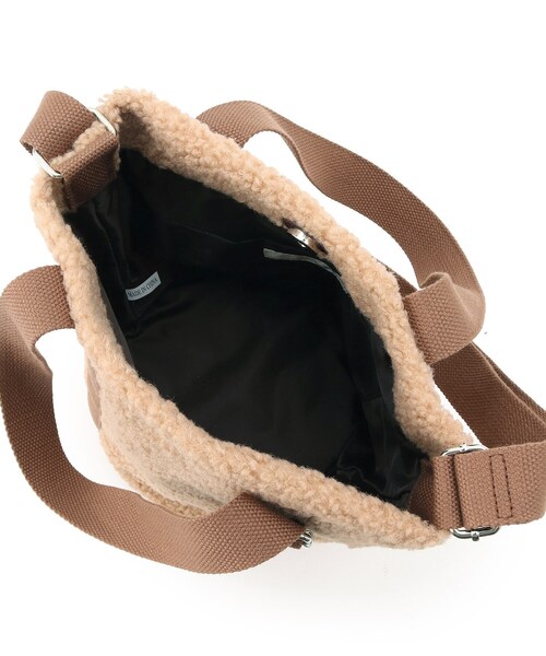 SHOO・LA・RUE(シューラルー)の「◆ボアテープバケツ型トート(トートバッグ・レディース・ベージュ/ピンク系その他/ライトグリーン/ダークブラウン・00)」の12枚目の写真