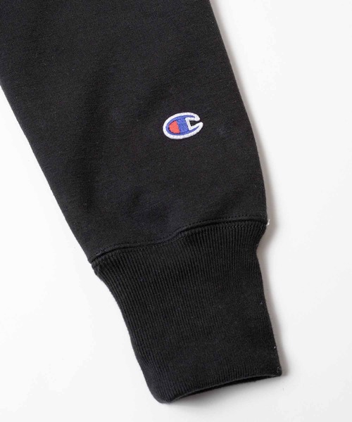 Champion（チャンピオン）の「CHAMPION REVERSE WEAVE HOODED SWEATSHIRT STORM SHELL C3-U123（パーカー・メンズ・グレー/ブラック・X-LARGE/LARGE/MEDIUM）」の20枚目の写真