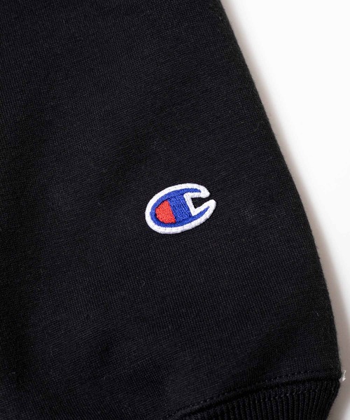 Champion（チャンピオン）の「CHAMPION REVERSE WEAVE HOODED SWEATSHIRT STORM SHELL C3-U123（パーカー・メンズ・グレー/ブラック・X-LARGE/LARGE/MEDIUM）」の21枚目の写真