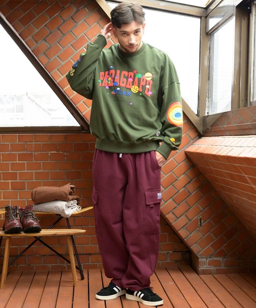 PRO CLUB （プロクラブ）の「PRO CLUB ヘビィーフリースカーゴパンツ