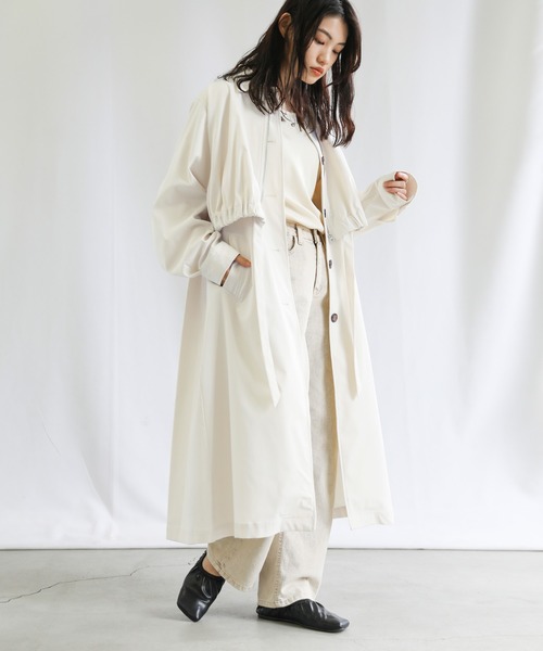 レイヤードステンカラーコート（ステンカラーコート）｜select MOCA