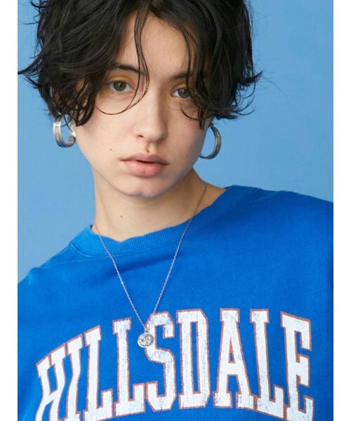 Ungrid（アングリッド）の「ウォッシュロゴスウェット(カレッジロゴ)（スウェット・レディース・ライトグレー/チャコールグレー/グリーン/ブルー・FREE）」の17枚目の写真