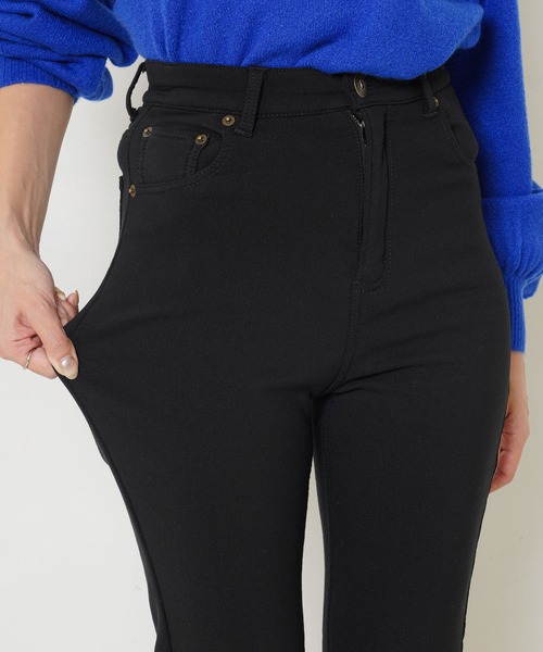 Newlyme（ニューリーミー）の「裏起毛フレアパンツ（その他パンツ・レディース・ブラック・MEDIUM/SMALL/X-LARGE/LARGE/X-SMALL/XX-LARGE）」の8枚目の写真