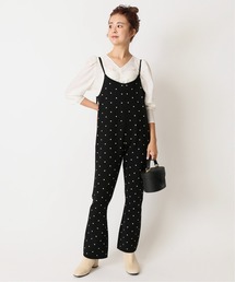 U by SPICK&SPAN | ≪追加≫ドットニット オールインワン4◆(つなぎ/オールインワン)