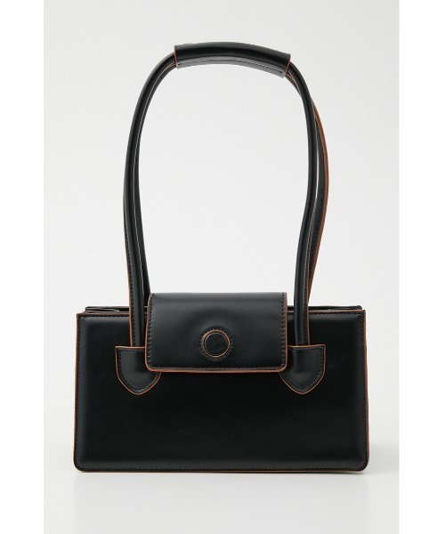 SLY（スライ）の「RECTANGULAR SHOULDER POCHETTE ショルダー ポシェット（ハンドバッグ・レディース・ブラック/グリーン・FREE）」の3枚目の写真