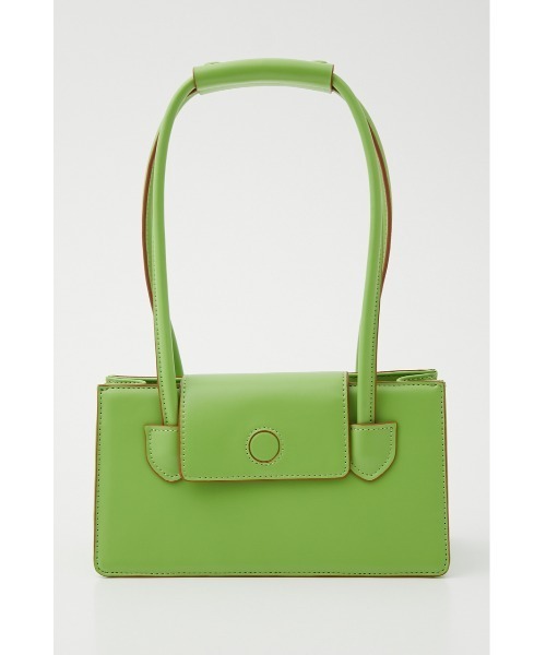 SLY（スライ）の「RECTANGULAR SHOULDER POCHETTE ショルダー ポシェット（ハンドバッグ・レディース・ブラック/グリーン・FREE）」の10枚目の写真