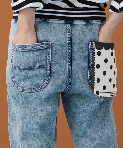 FRAPBOIS(フラボア)の「ムーブケミカル パンツ(その他パンツ・レディース・ケミカルウォッシュ・1/2/0/3)」の6枚目の写真