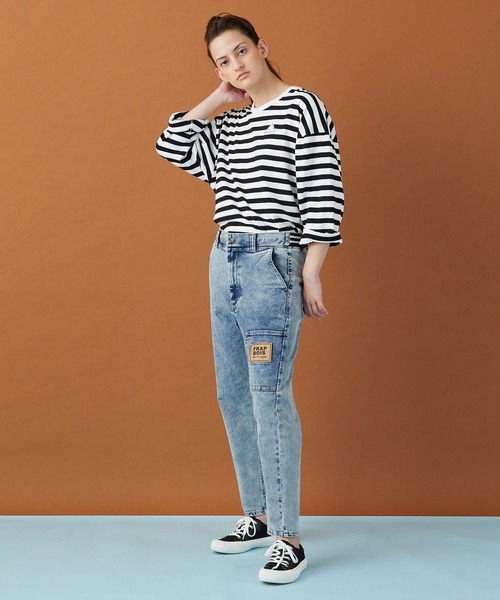 FRAPBOIS(フラボア)の「ムーブケミカル パンツ(その他パンツ・レディース・ケミカルウォッシュ・1/2/0/3)」の11枚目の写真