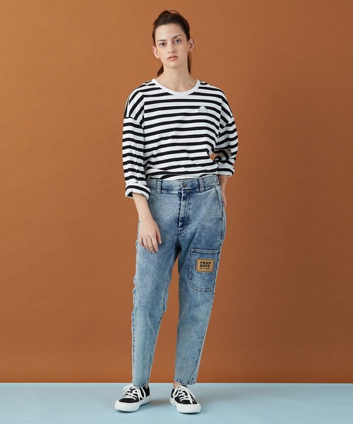 FRAPBOIS(フラボア)の「ムーブケミカル パンツ(その他パンツ・レディース・ケミカルウォッシュ・1/2/0/3)」の12枚目の写真