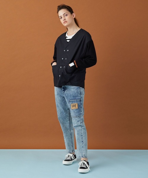 FRAPBOIS(フラボア)の「ムーブケミカル パンツ(その他パンツ・レディース・ケミカルウォッシュ・1/2/0/3)」の14枚目の写真