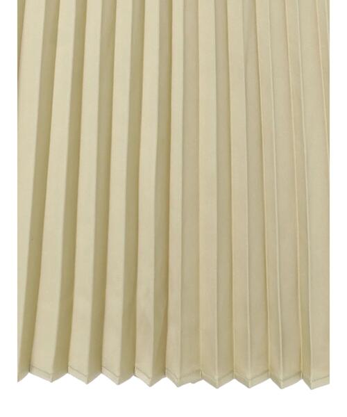 Petit fleur(プチフルール)の「・Petit Fleur サテンプリーツスカート*(スカート・レディース・ブラック/イエロー/グリーン/グレイッシュベージュ・FREE)」の8枚目の写真