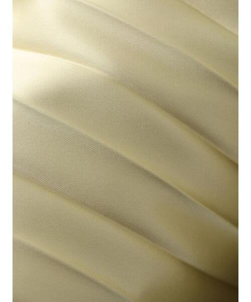 Petit fleur(プチフルール)の「・Petit Fleur サテンプリーツスカート*(スカート・レディース・ブラック/イエロー/グリーン/グレイッシュベージュ・FREE)」の18枚目の写真